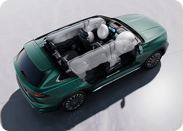 Sechs-Airbag-Sicherheit